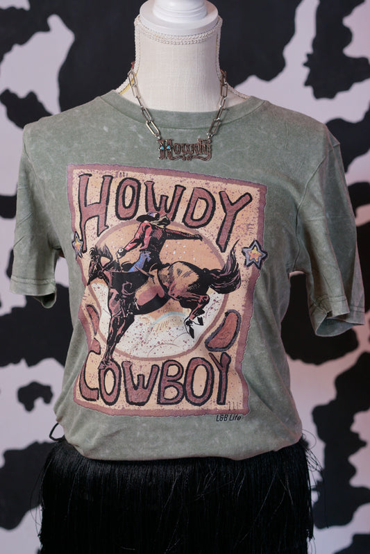 Howdy Cowboy Tee