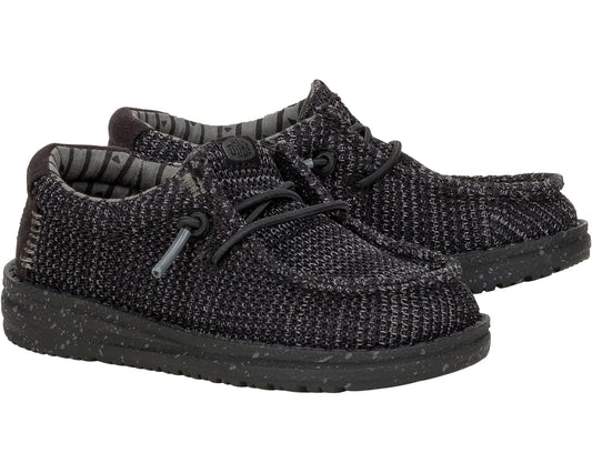 Wally Toddler Stretch Sox Blk/Blk