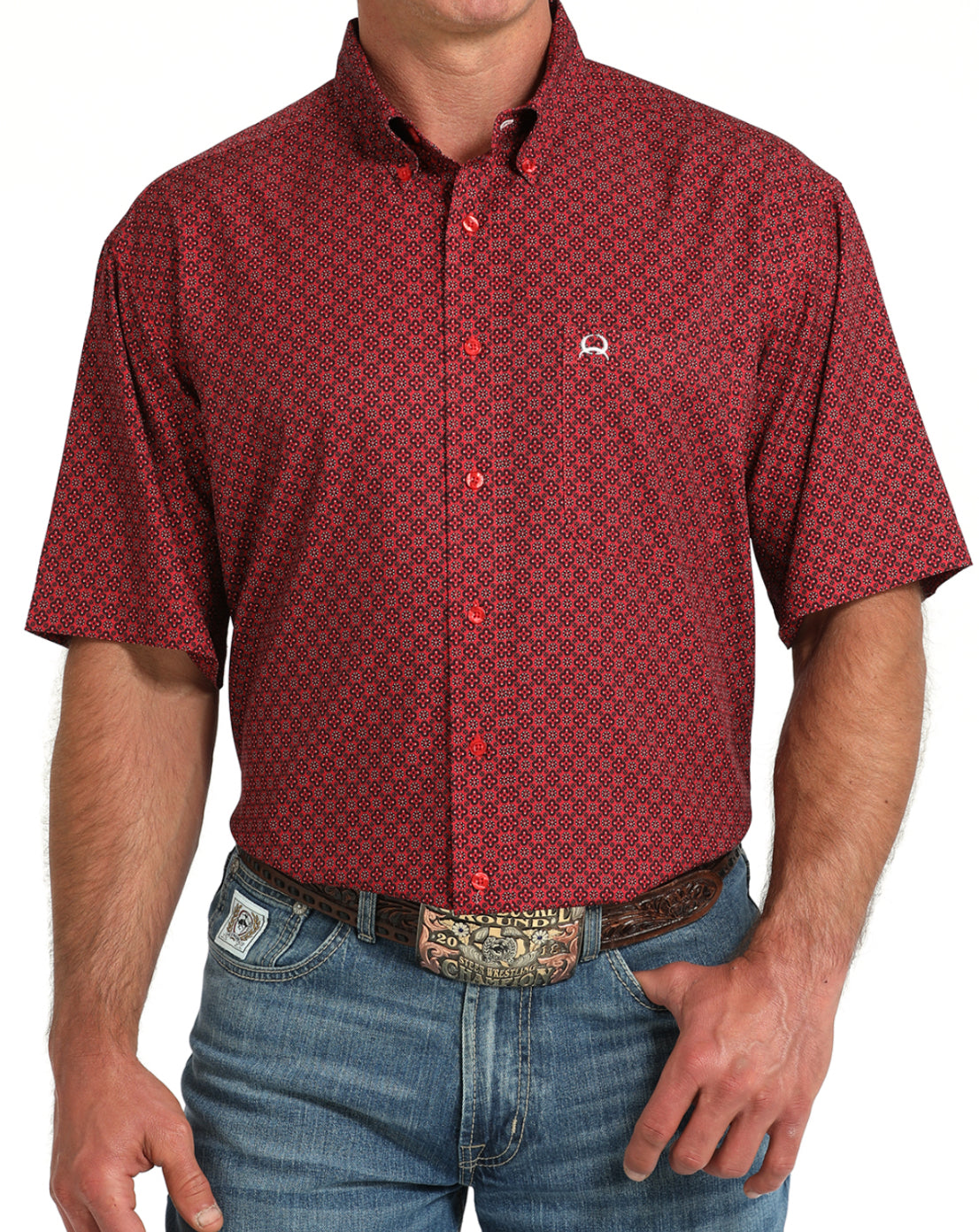 Cinch Arena Flex S/S- Red