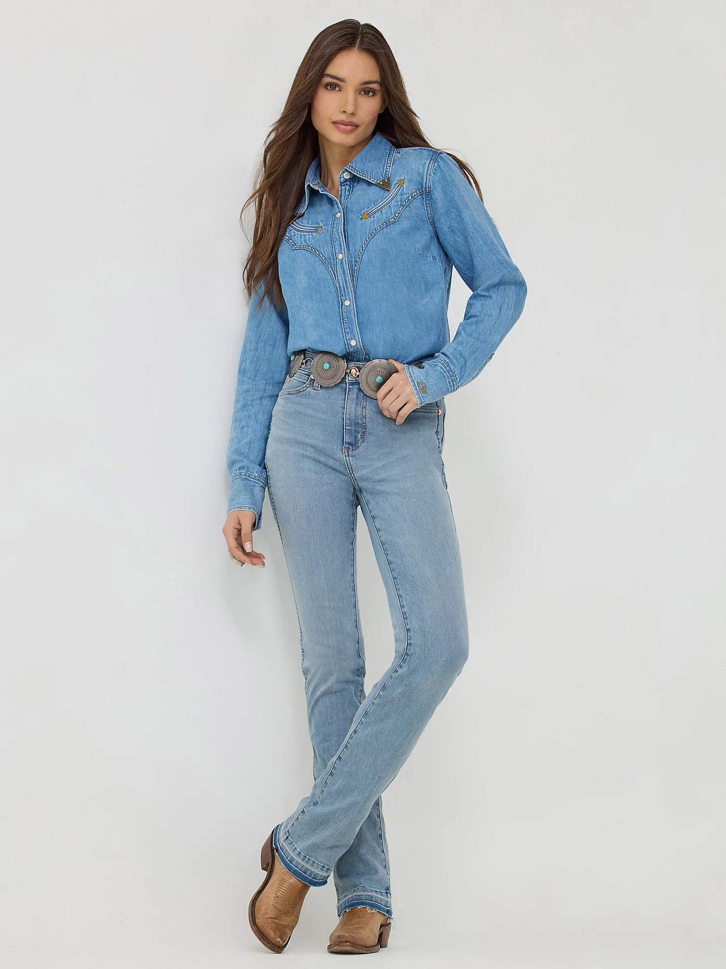 Lainey Wilson X Wrangler Boot Hugger Jeans