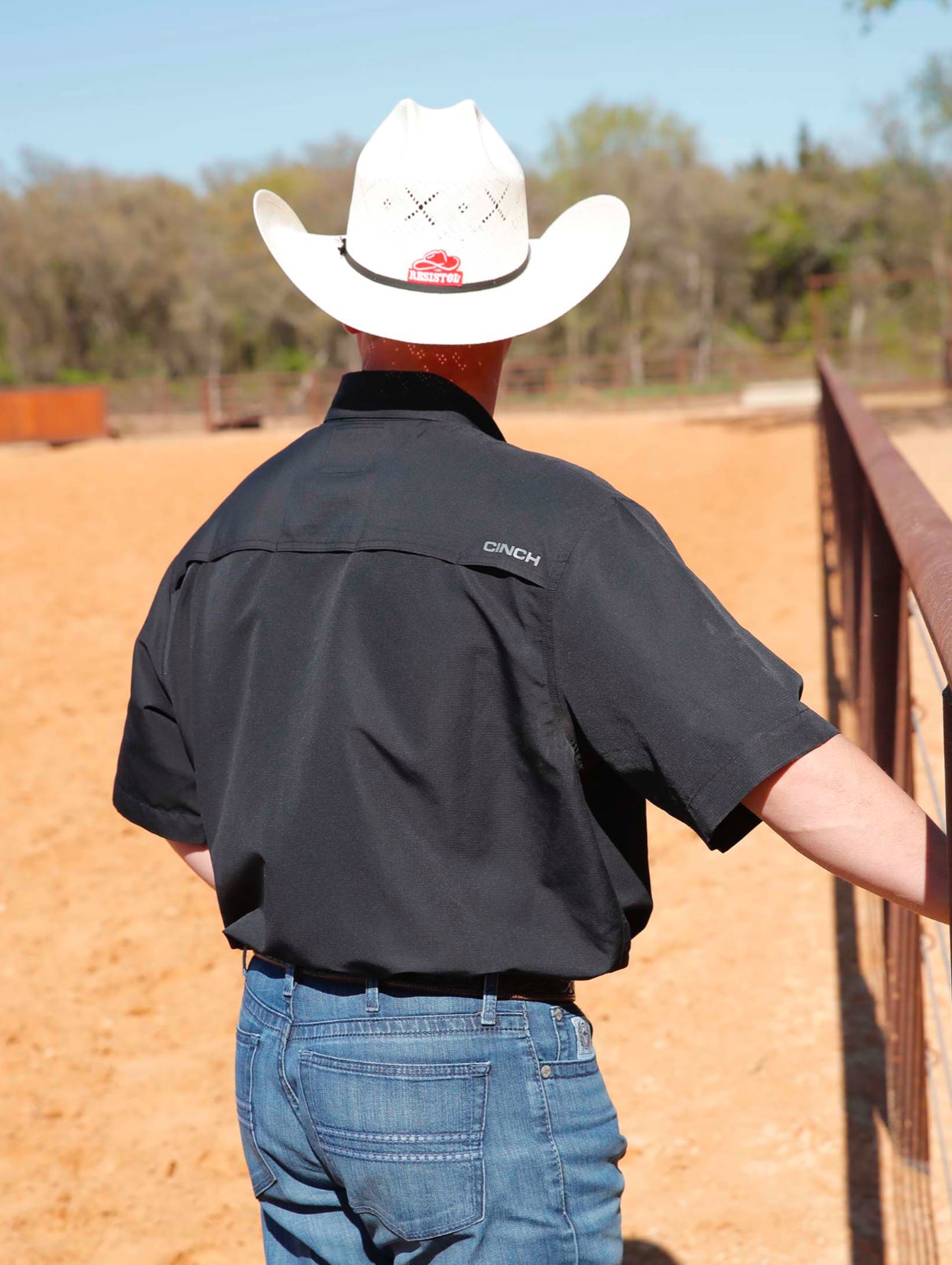 Cinch ArenaFlex Solid S/S- Blk