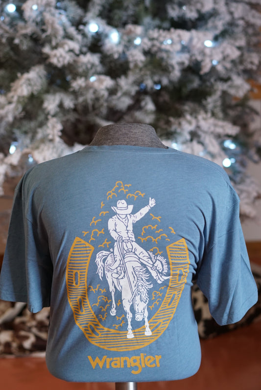 Wrangler Cowboy Horseshoe Tee