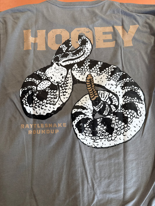 Ratters men’s grey crew neck tee