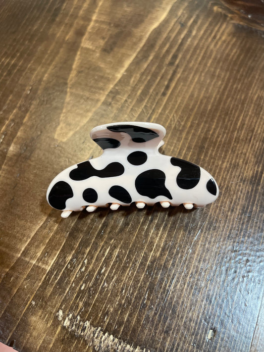 Jumbo Animal Print Hair Claw Clip