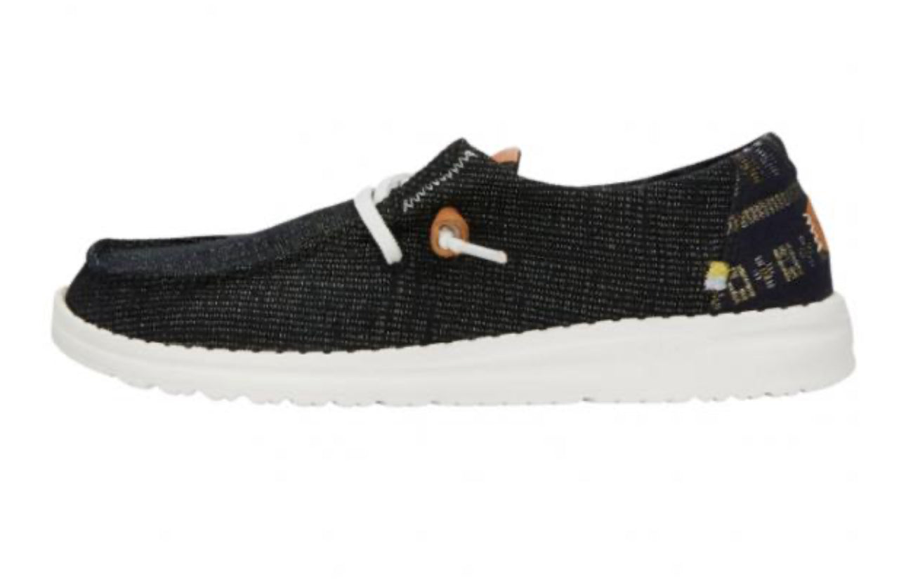 Wendy Slub Baja Stripe-Black
