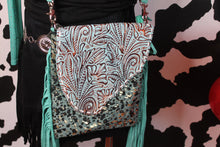 Load image into Gallery viewer, Turquoise Falls Purse
