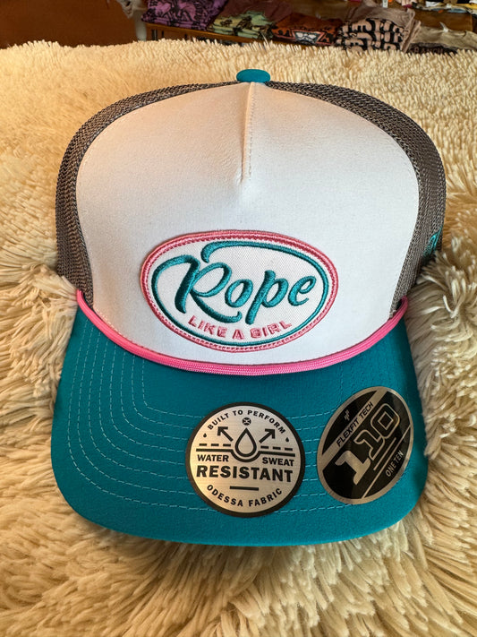 Rope Like A Girl W/G Hooey Cap 🧢