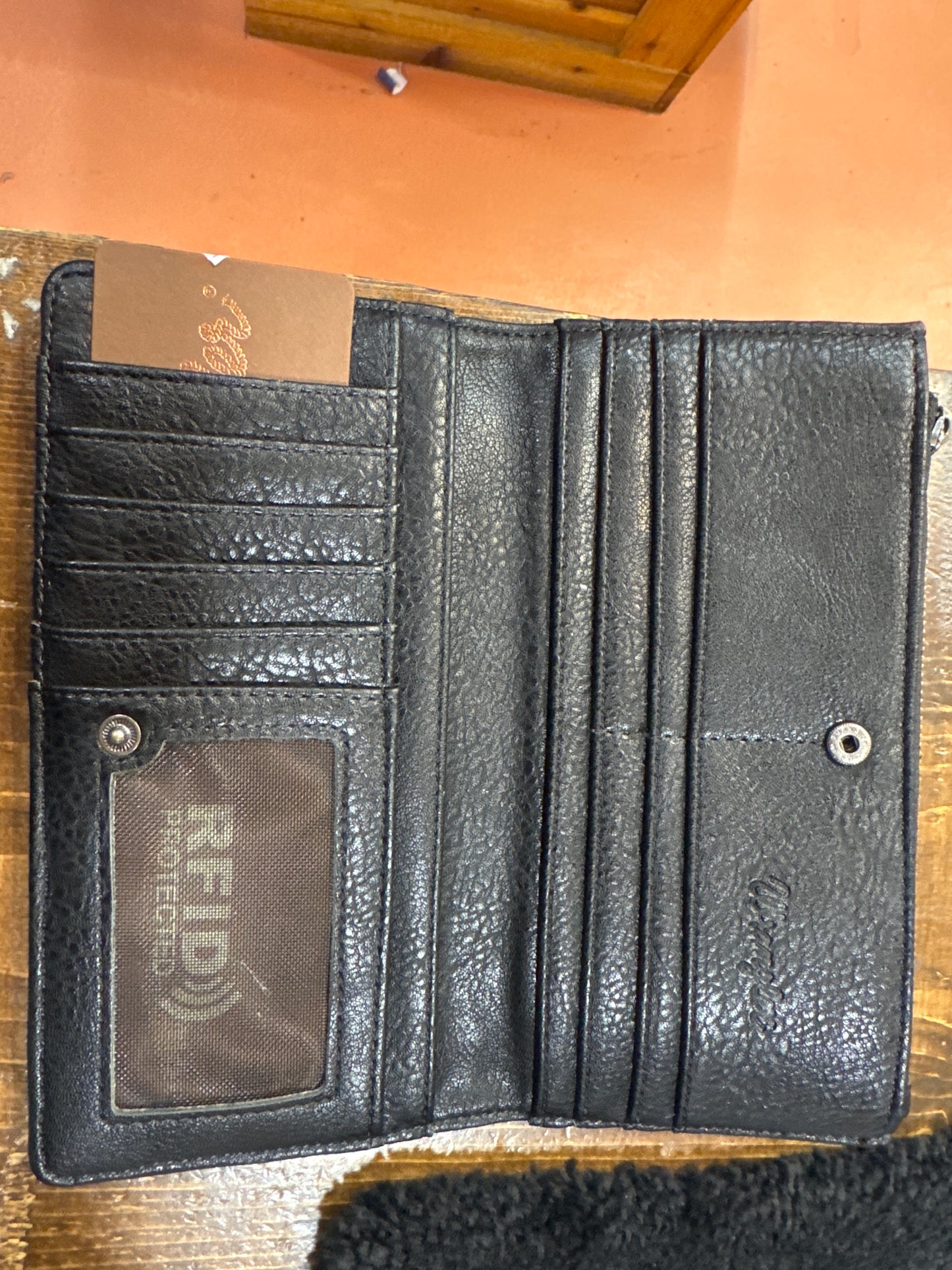 Wrangler Embroidered Bi-Fold Wallet