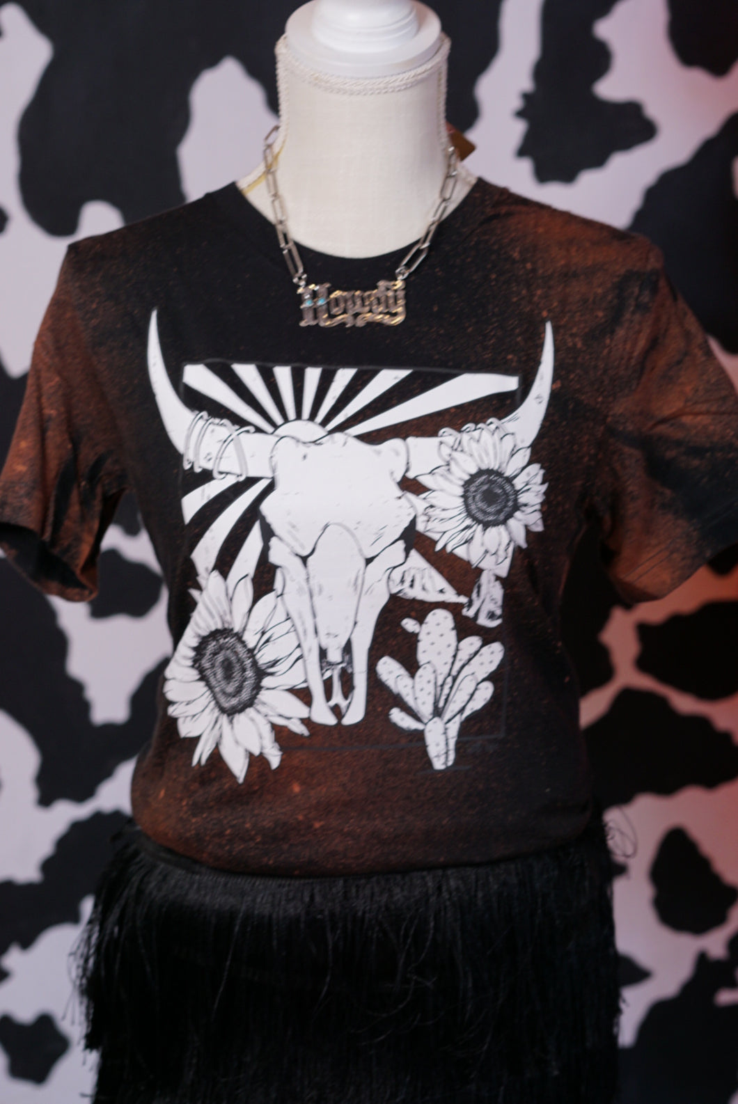 Steer Blossom Tee