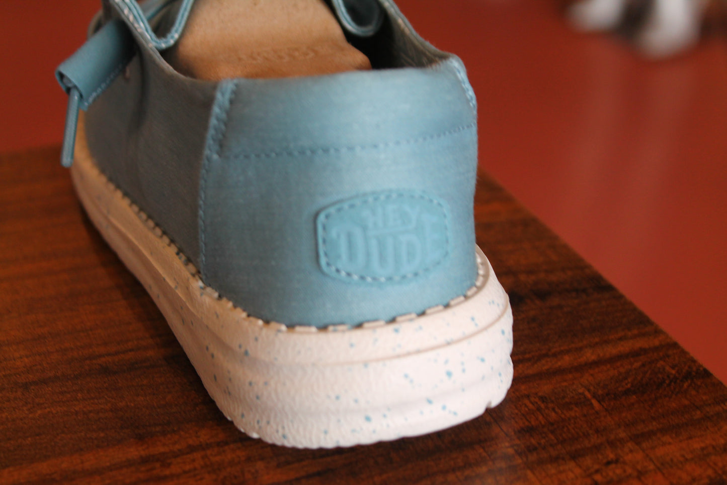 Hey Dude Wendy Tourmaline Blue Stretch Canvas