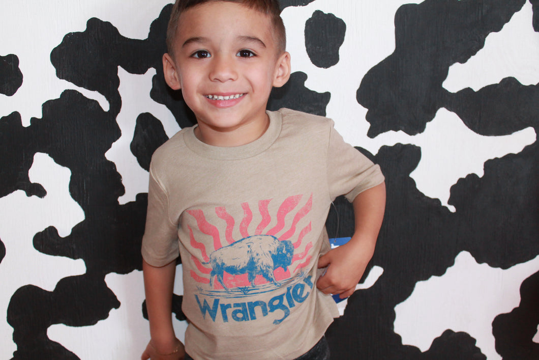 Wrangler Boy's Bison Tee