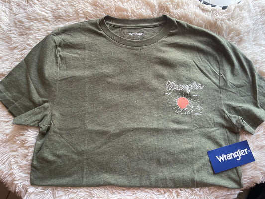 Wrangler Cactus Canvas Tee