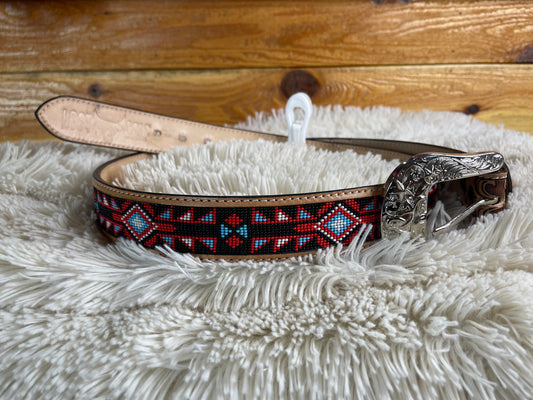 "Welch" Beaded Belt