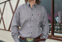 Load image into Gallery viewer, Cinch Men&#39;s Navy Medallion L/s
