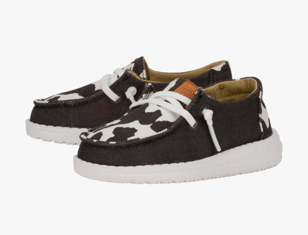 Wendy Toddler Animal- Black/Cow