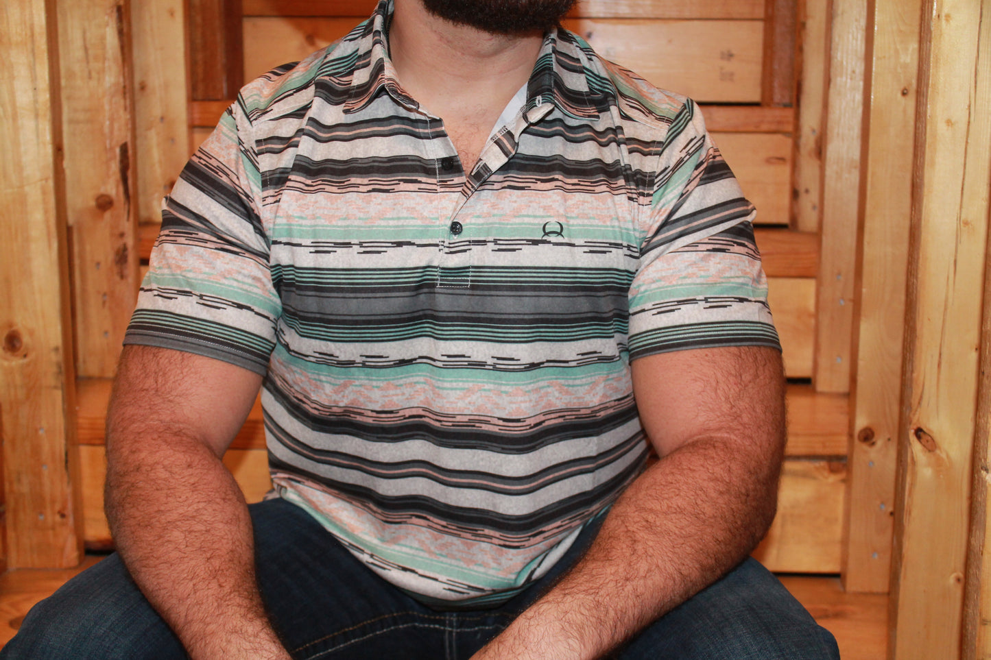 Cinch Men's Multicolor Polo