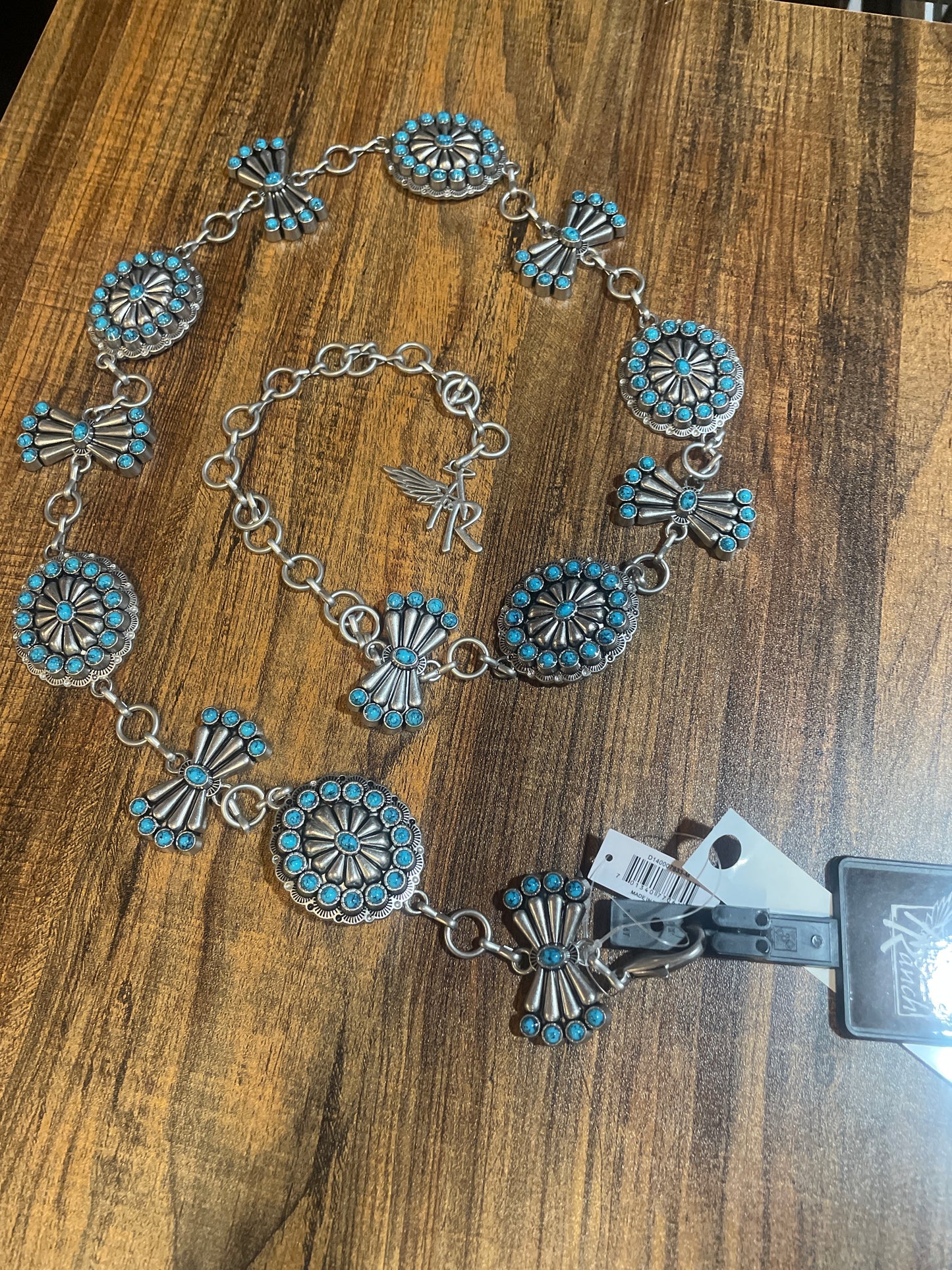 Women's Butterfly Concho Belt