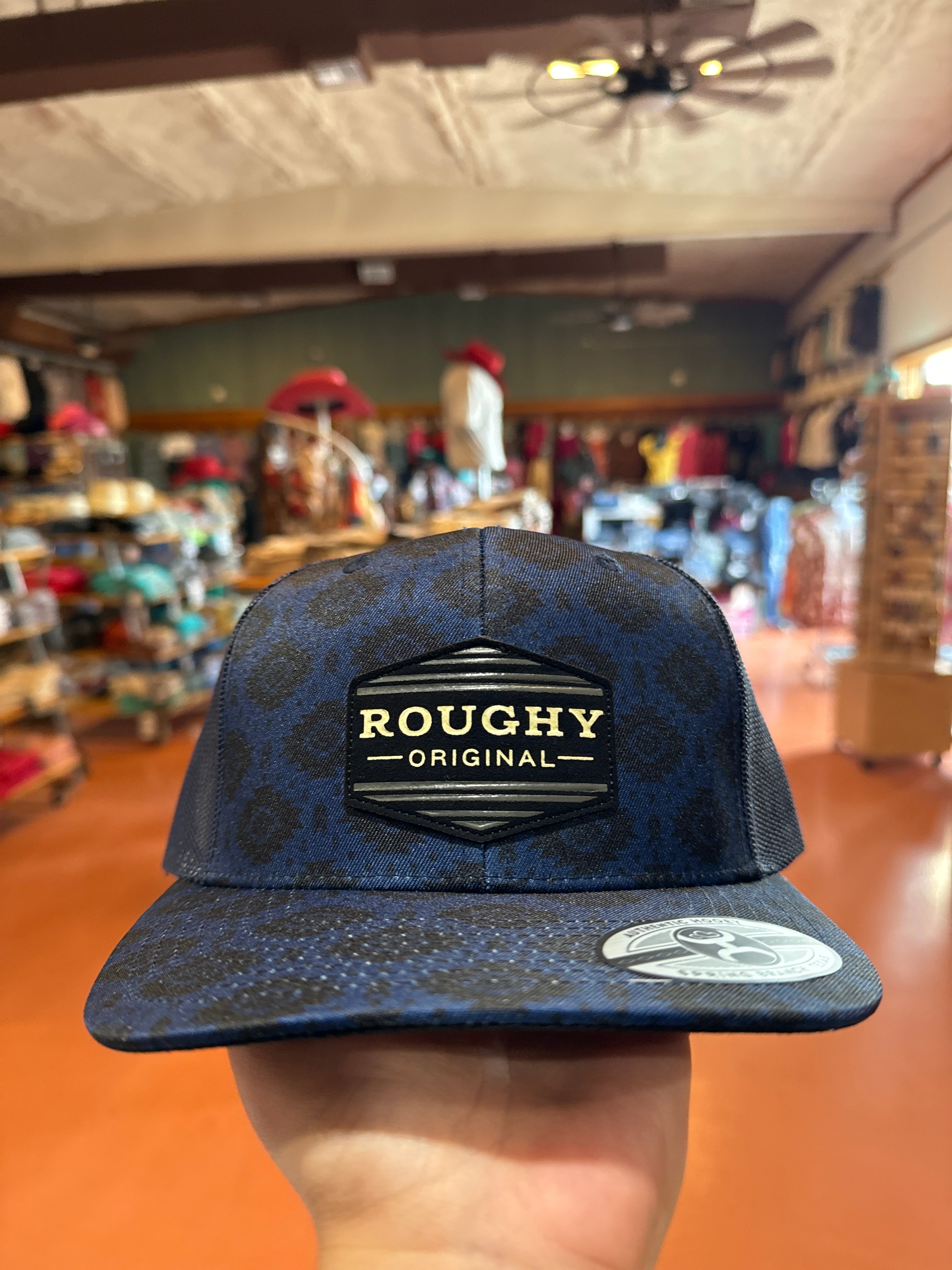 Western Roughy Hooey Roughy Blue Cap🧢 – Triple A Farm & Ranch, LLC