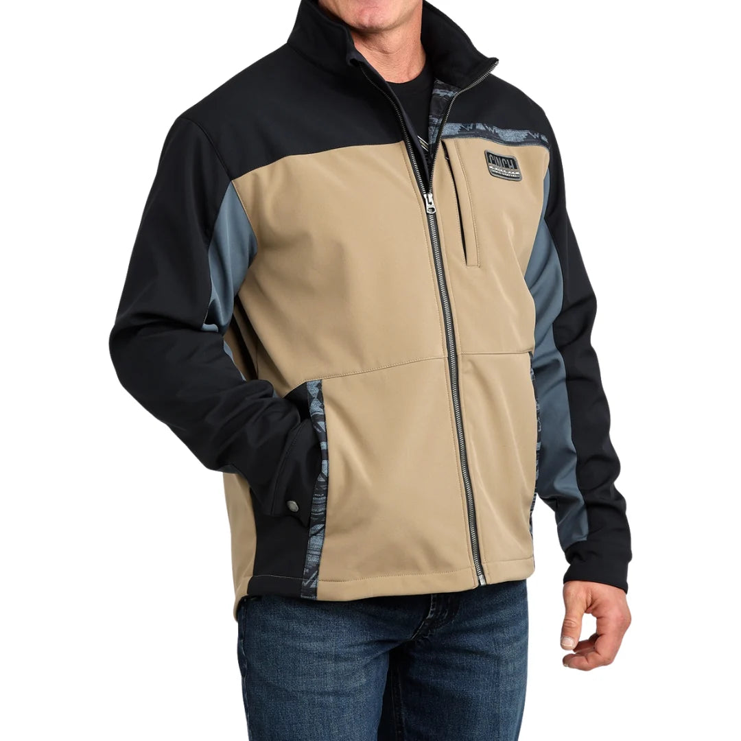 Cinch Men's Multi Colorblock Bonded Jacket