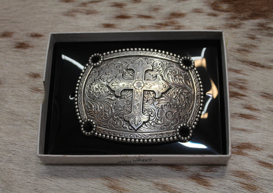 3D Cross Buckle