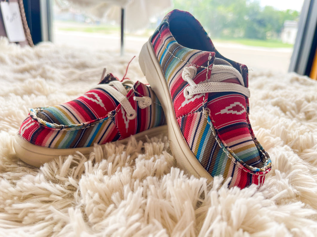 Ariat Lil' Stompers Pastel Serape Slip on