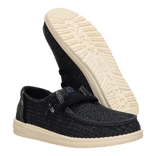 Wendy Frayed Canvas Black⭐️