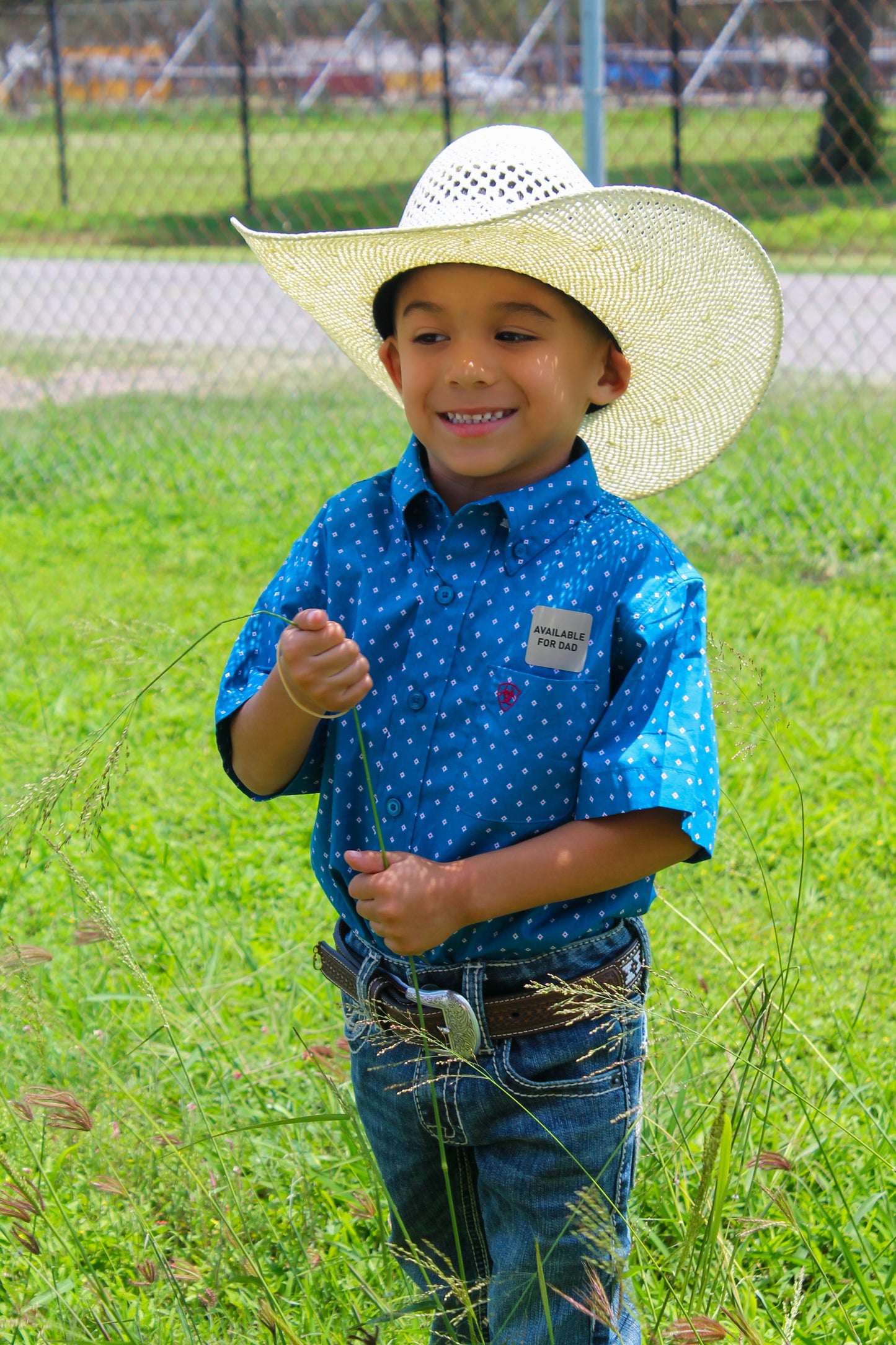 Boy's Scott SS Shirt Dark Teal Button-up