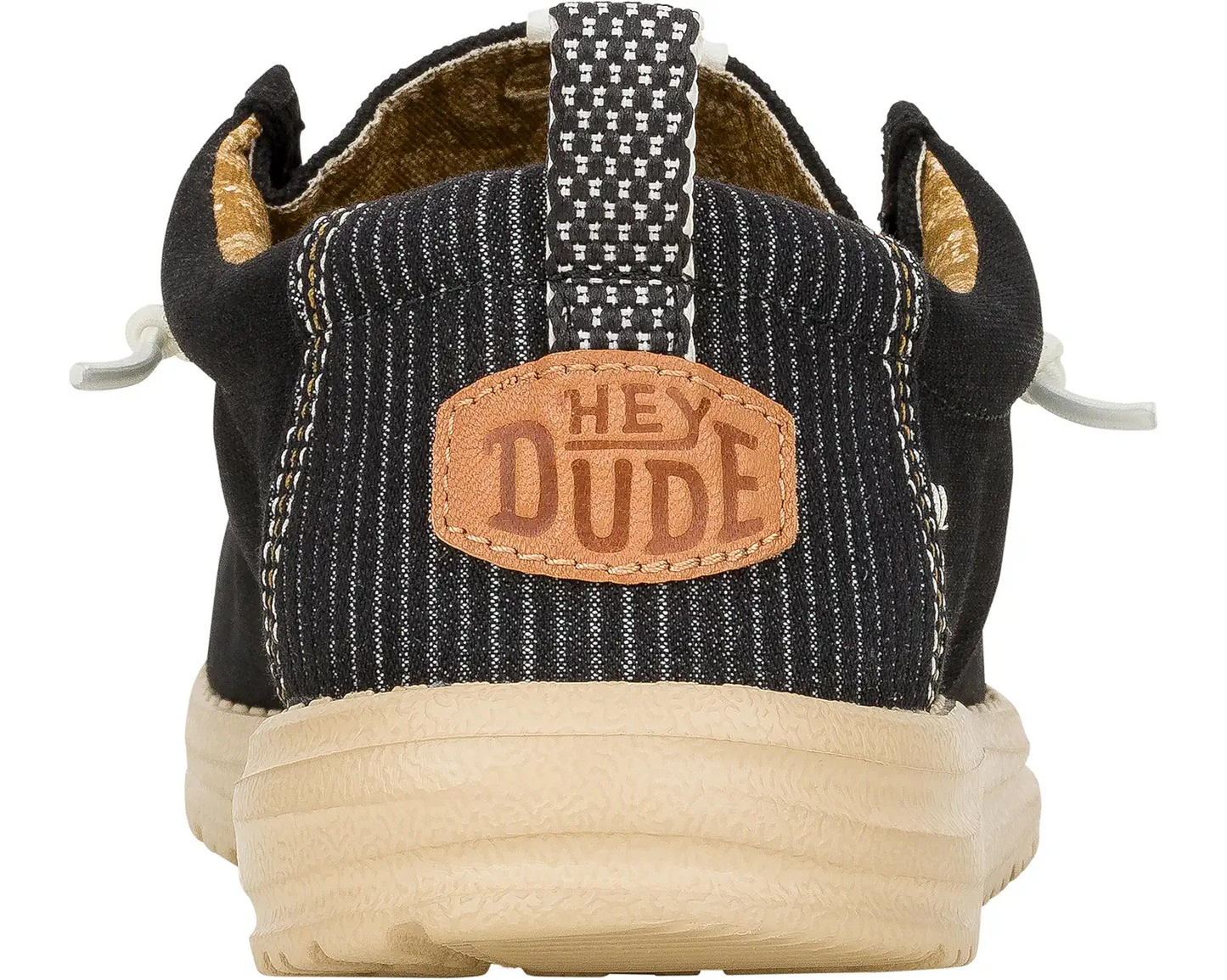 Wally Hickory Denim- Blk/Tan