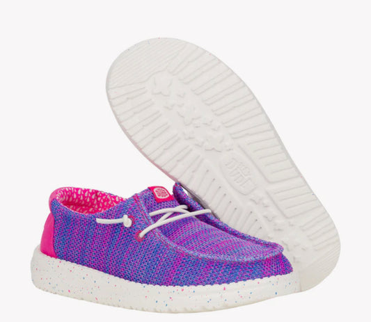 Wendy Y Stretch Sox- Pink Multi
