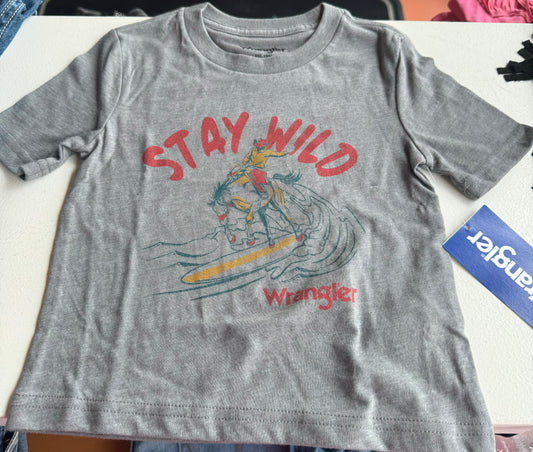 Wrangler Boys infant "Stay Wild" Tee