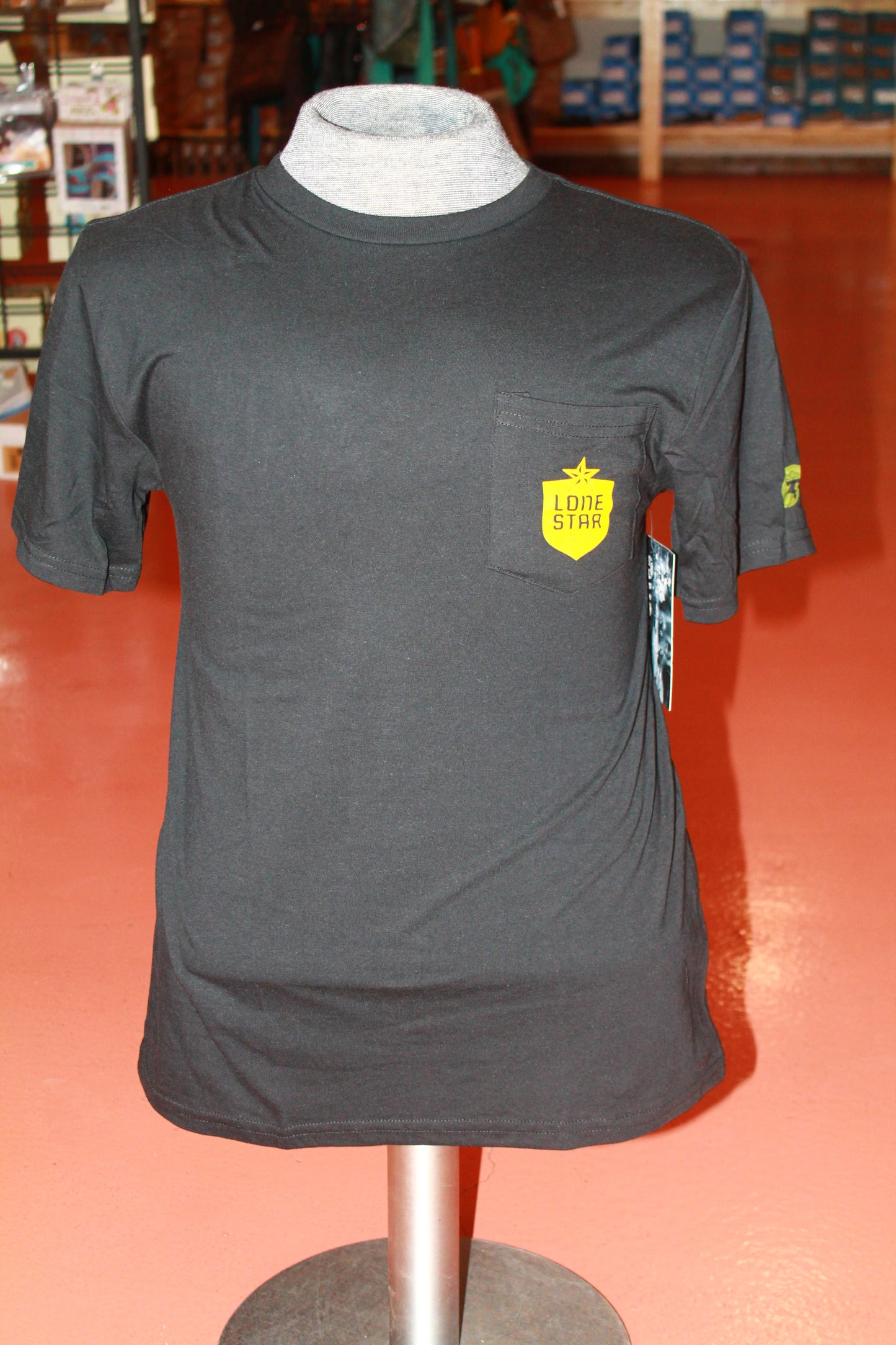 Hooey Men's Lonestar Black Tee