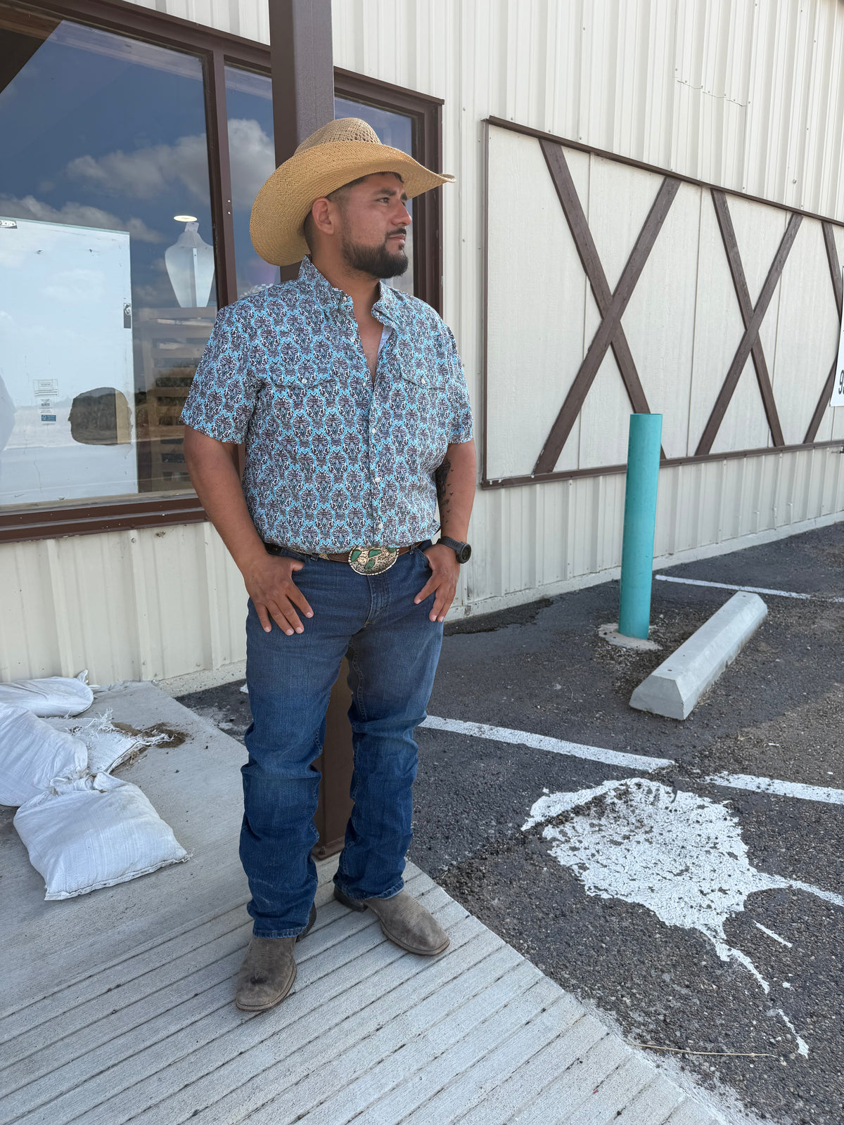 Panhandle Slim Rocky Pearl-Snap Button-up 🤠