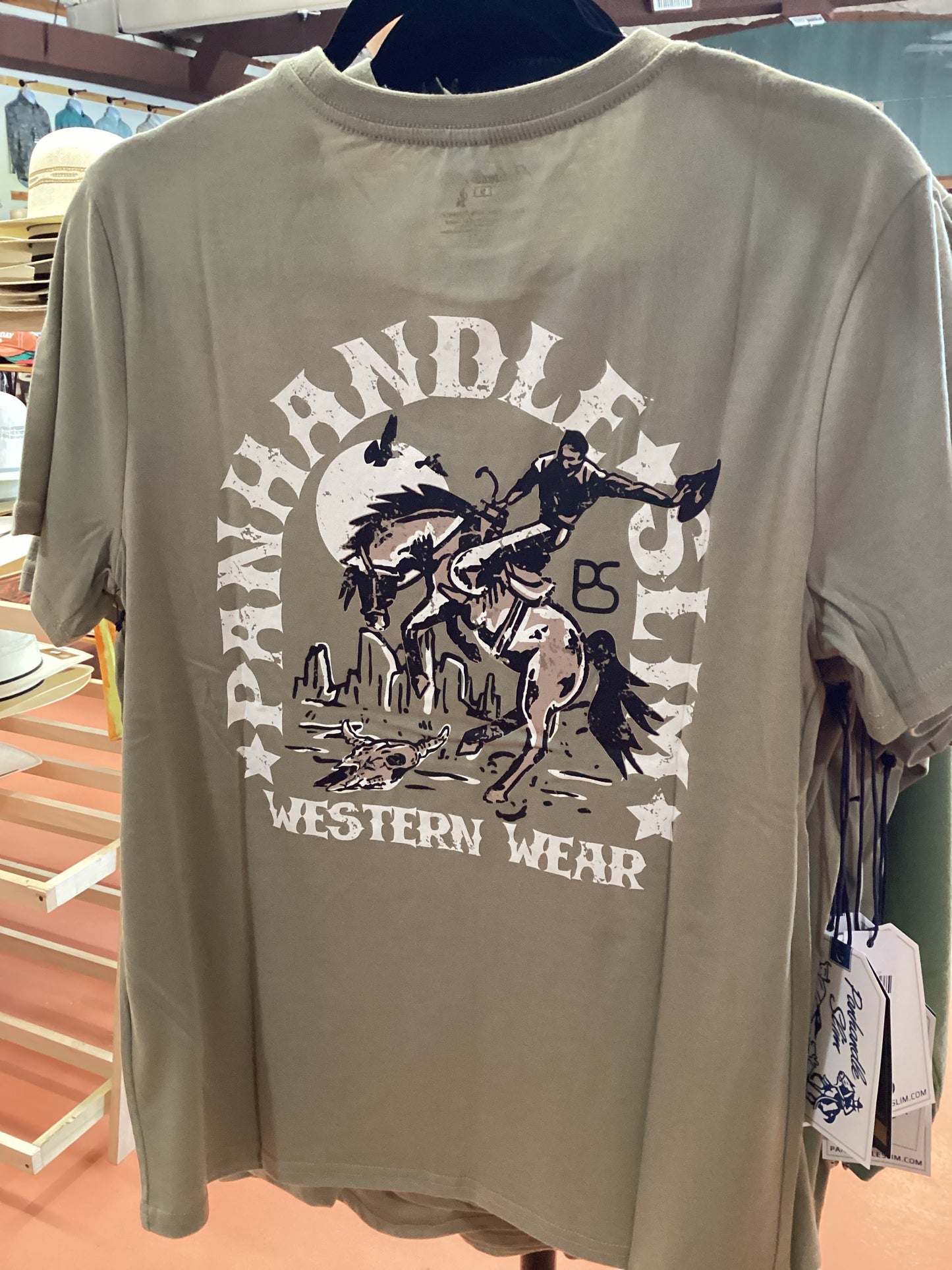 Men’s Panhandle western Jade t-shirt