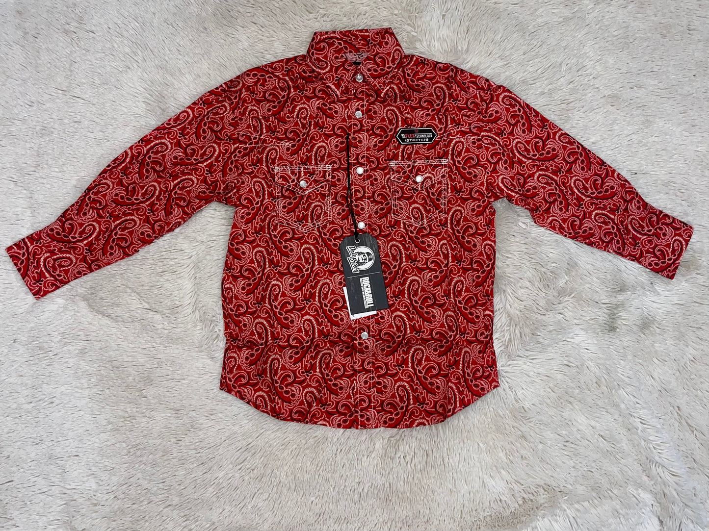 Rock & Roll Paisley Dale Snap YOUTH