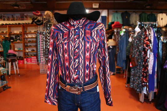 R&R Men’s Phoenix Tek Ls Pearlsnap