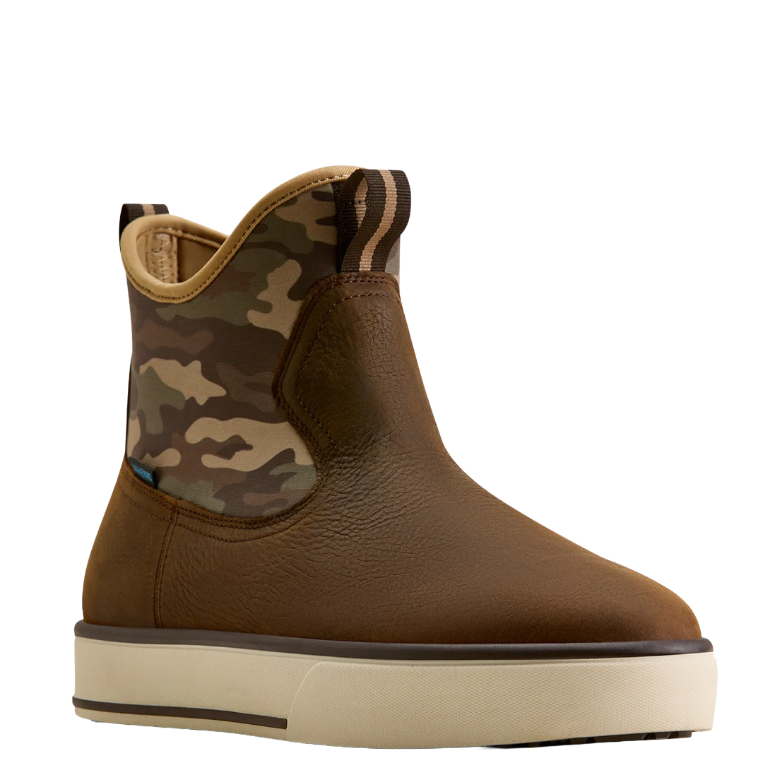 Ariat Men’s Saylor Shrimp Dark Brown Waterproof Boot 🤠