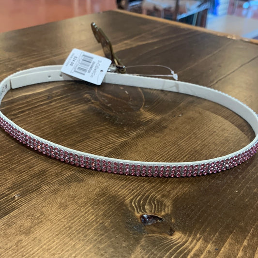 🤠3D Pink Crystal Hat Band