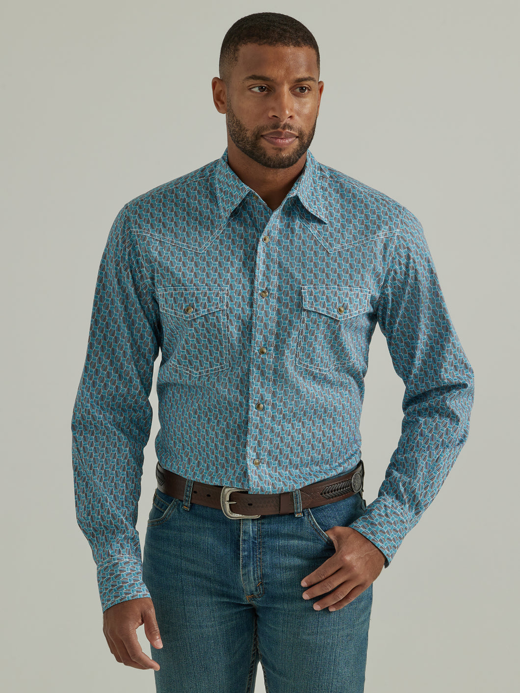 Wrangler 20X Blue/Brown LS