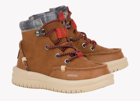 Bradley Toddler Classic Cognac Boots