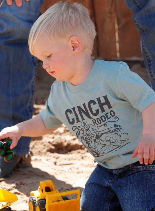 Toddler Cinch Rodeo Tee- Green