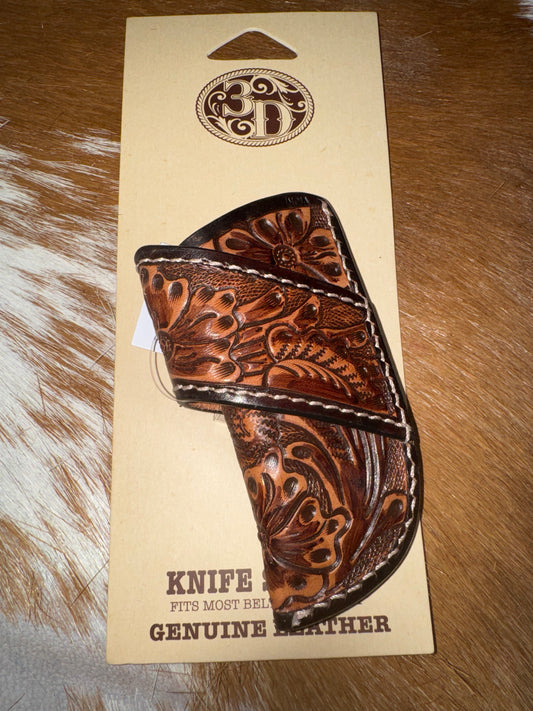 3D Tooled Knife Sheath