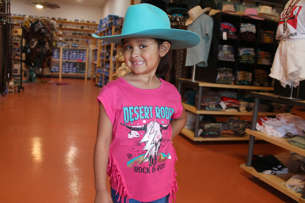 R&R Girl's Desert Rodeo Fringe Top