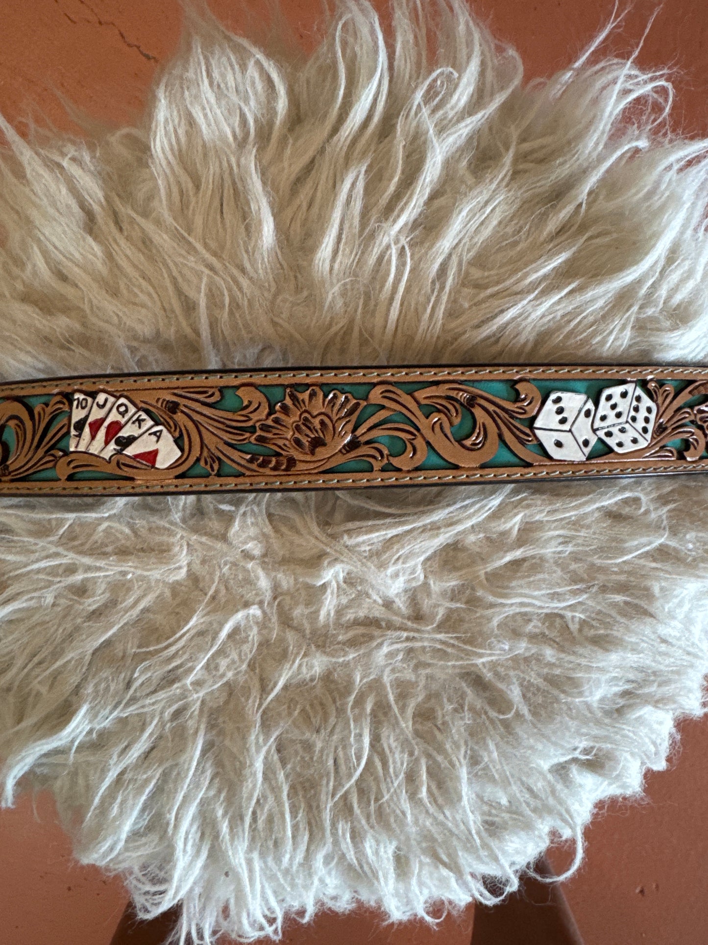 Challenger Men’s ‘Cards & Dice’ Belt