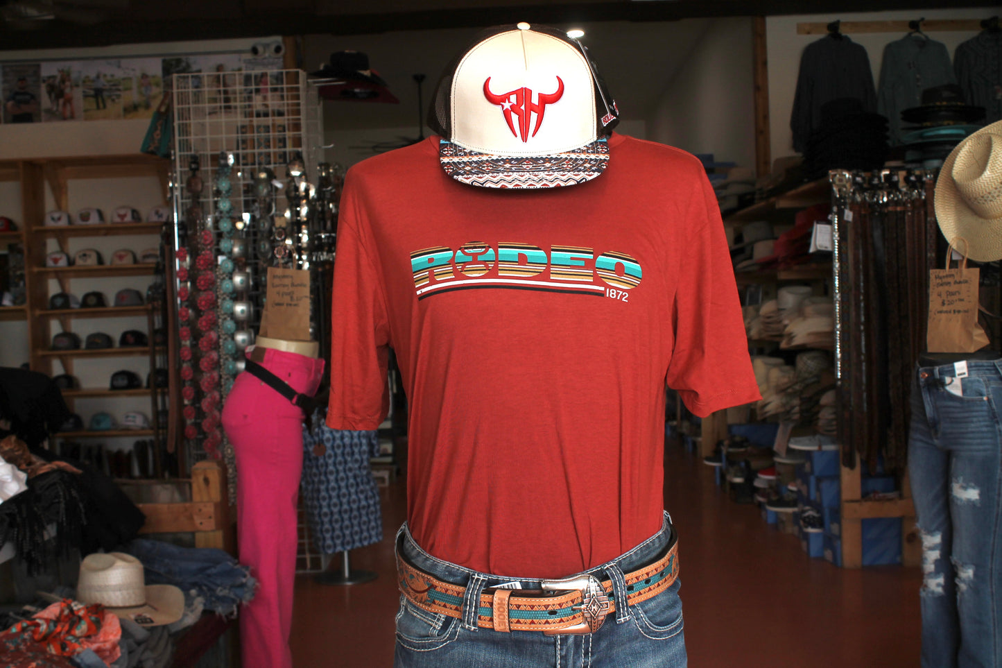Hooey Crimson Rodeo Tee