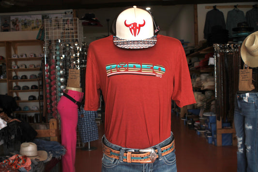 Hooey Crimson Rodeo Tee