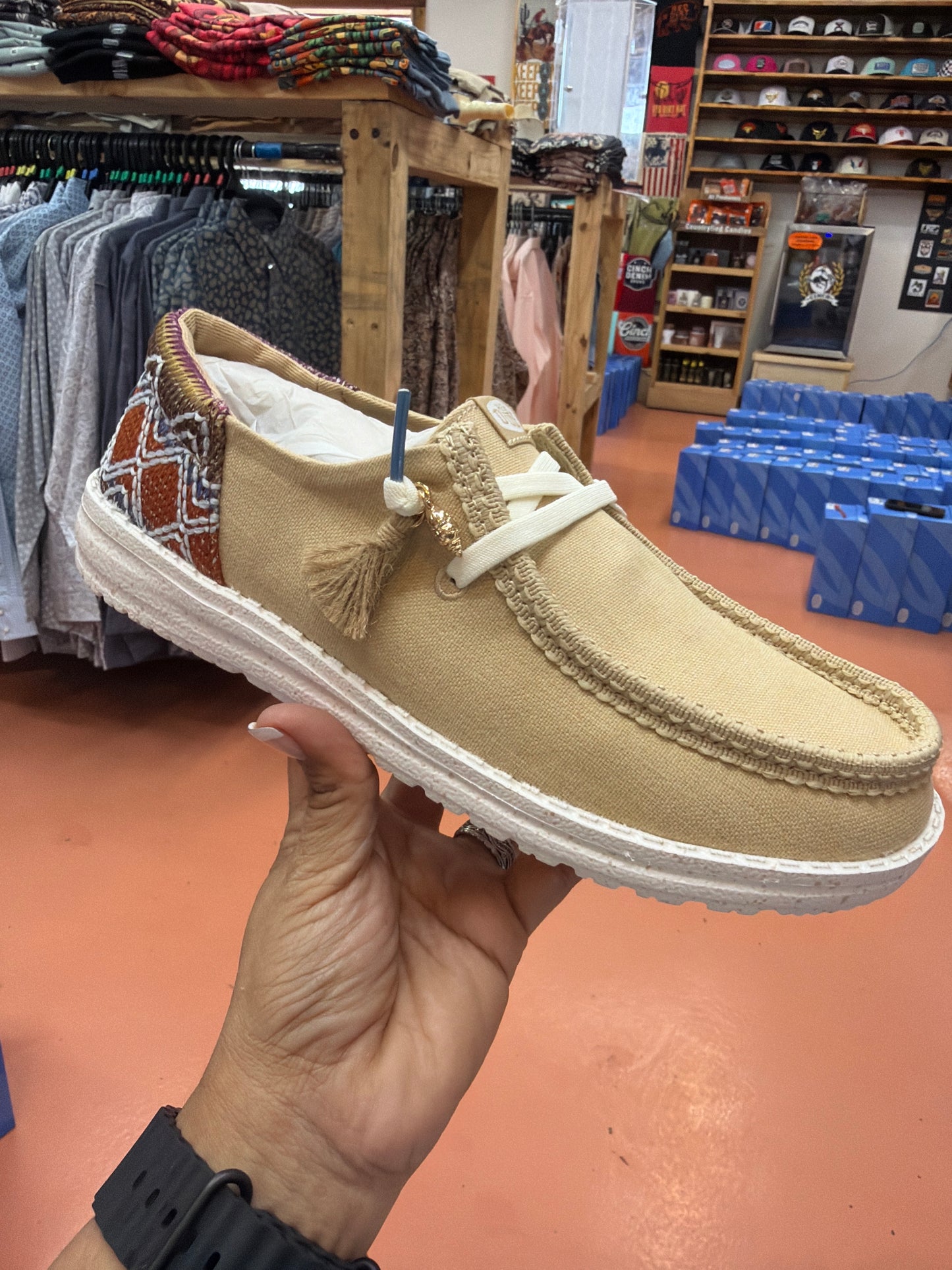 Wendy Funk Beach Woven Irish Cream/ Multi