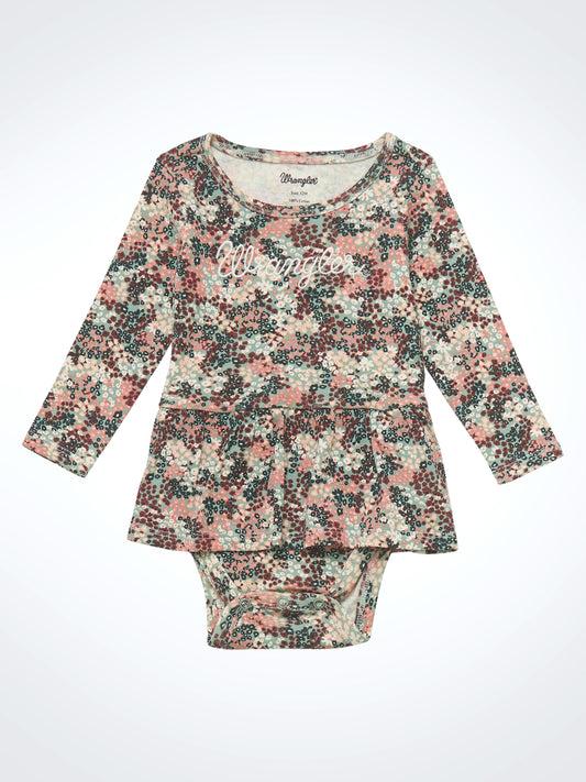 Wrangler Infant Floral Onesie