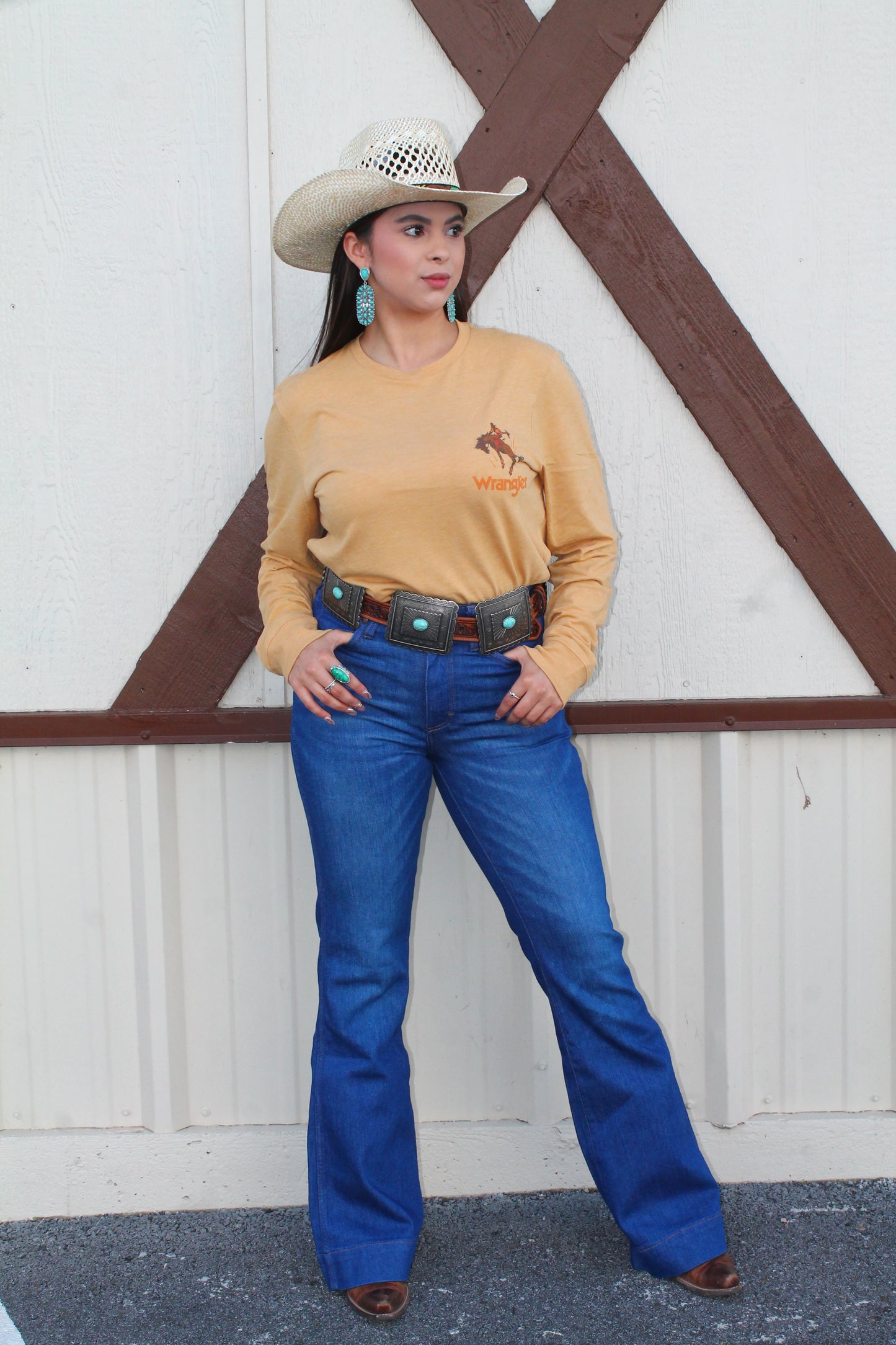 Wrangler Ride LS Tee