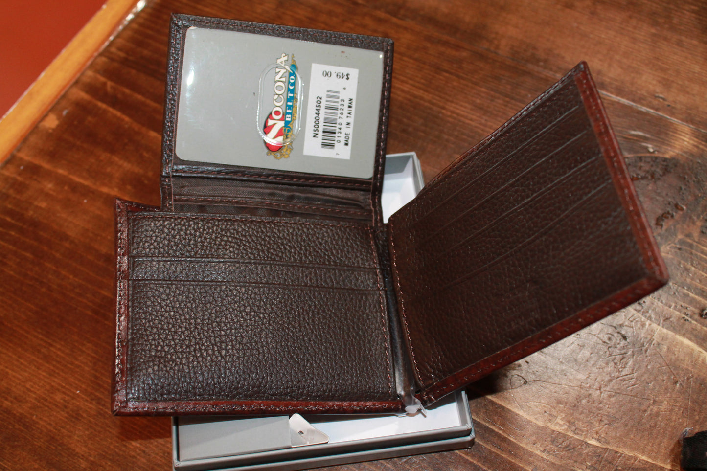Noconca Cross Embroidered Wallet