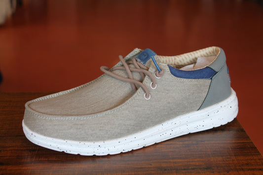 Men's Paul Washed Shoe - Doeskin Tan/Multi